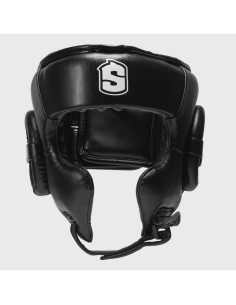 "Casco de Boxeo Cripta Negro | SHARK BOXING "