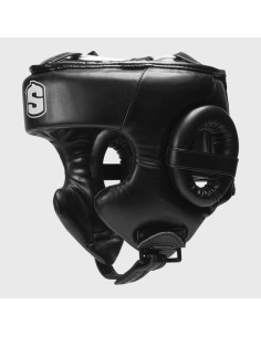 "Casco de Boxeo Cripta Negro | SHARK BOXING " 2