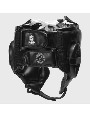 "Casco de Boxeo Cripta Negro | SHARK BOXING "
