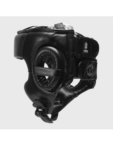 "Casco de Boxeo Cripta Negro | SHARK BOXING "