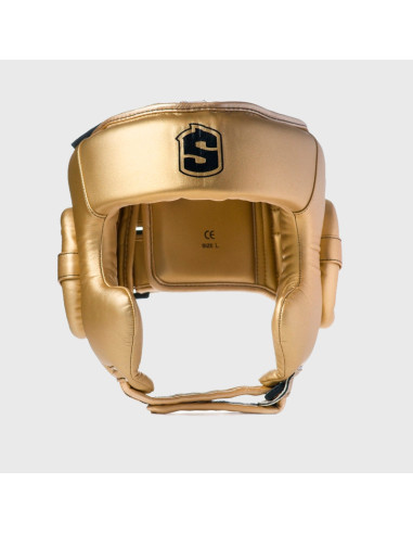 "Casco de Boxeo Cripta Oro | SHARK BOXING"