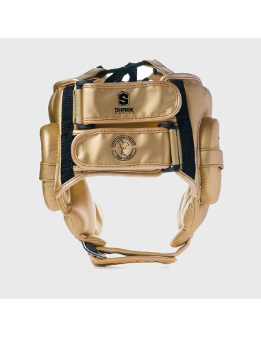 "Casco de Boxeo Cripta Oro | SHARK BOXING"